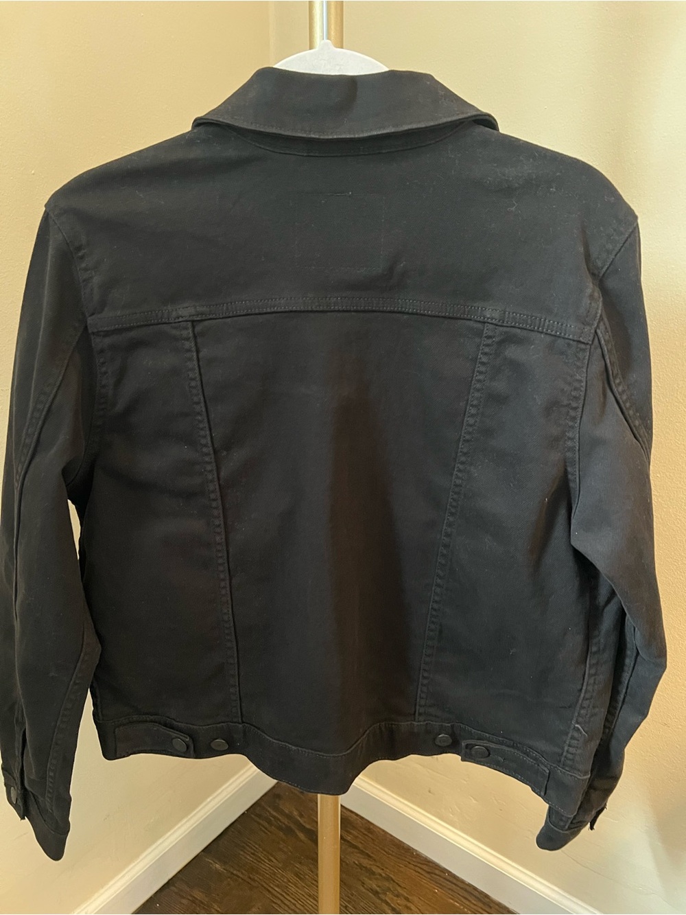 NWT Levi’s Original Trucker Jacket – Women’s Large – Black - Picture 3 of 11